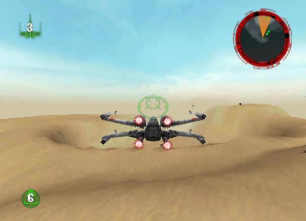 Star Wars - Rogue Squadron 3D - Nintendo 64 game screenshot (1998) by Lucasfilm Games